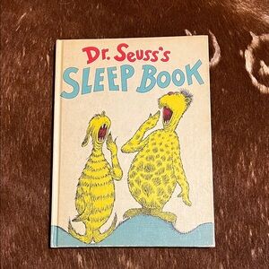 Vintage Dr. Seuss's Sleep Book Hardcover, 1962